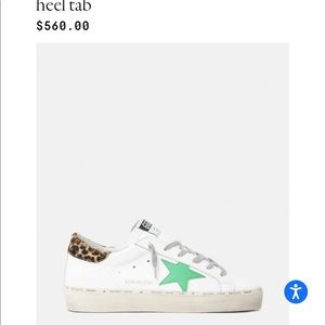 Worn twice. Authentic Golden Goose sneakers.